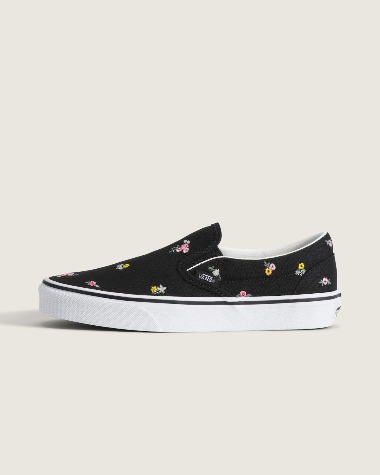 VN000ED2B9P Vans Classic Slip-On Floral "Black/Pink" (Unisex)