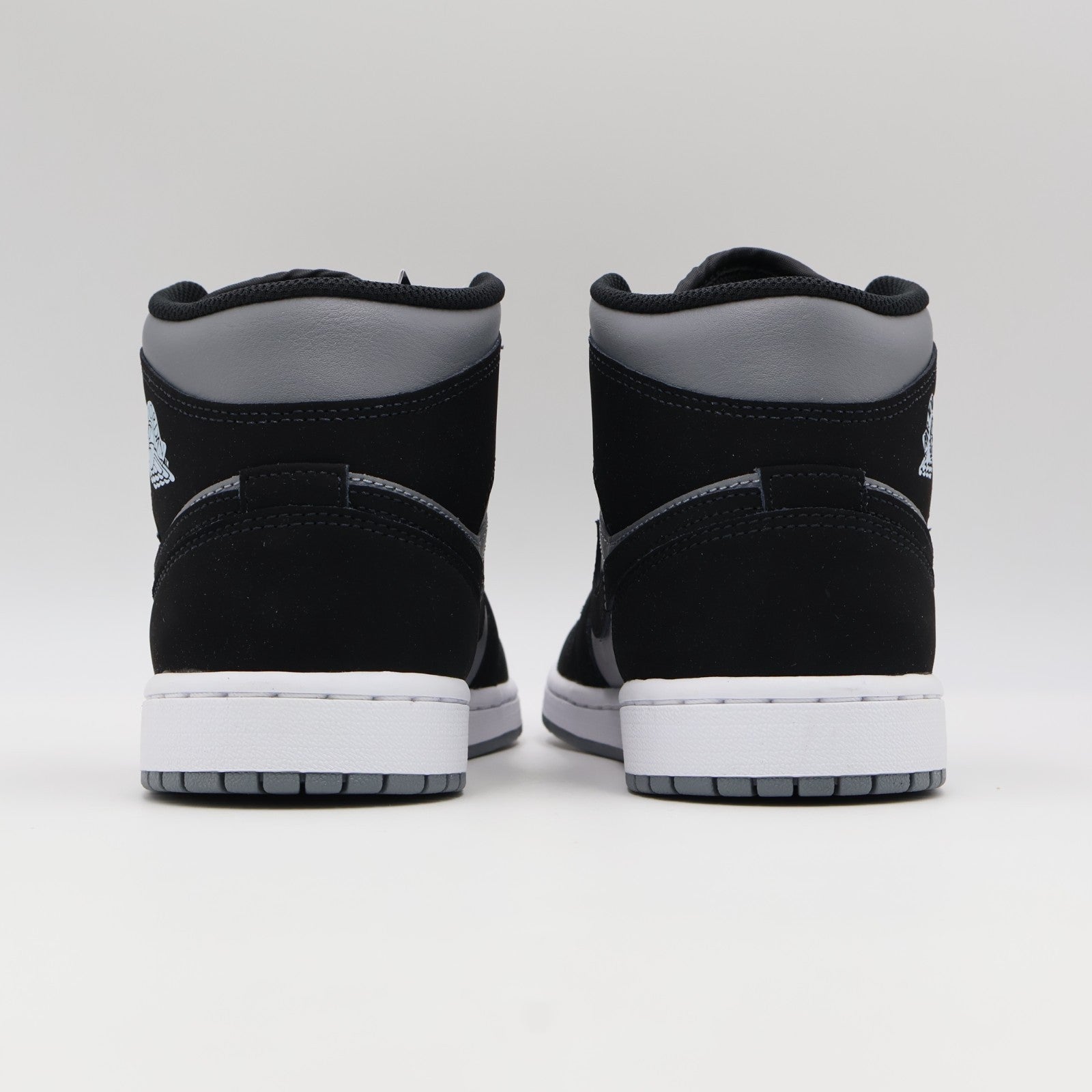 IU7672-001 Nike Air Jordan 1 Mid Black Cool Grey (Men's)