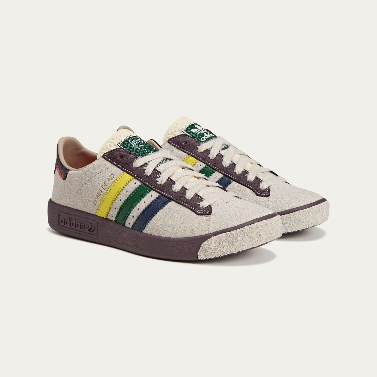 JR7943 Brain Dead adidas Originals Forest Hills Cream White (Men's)