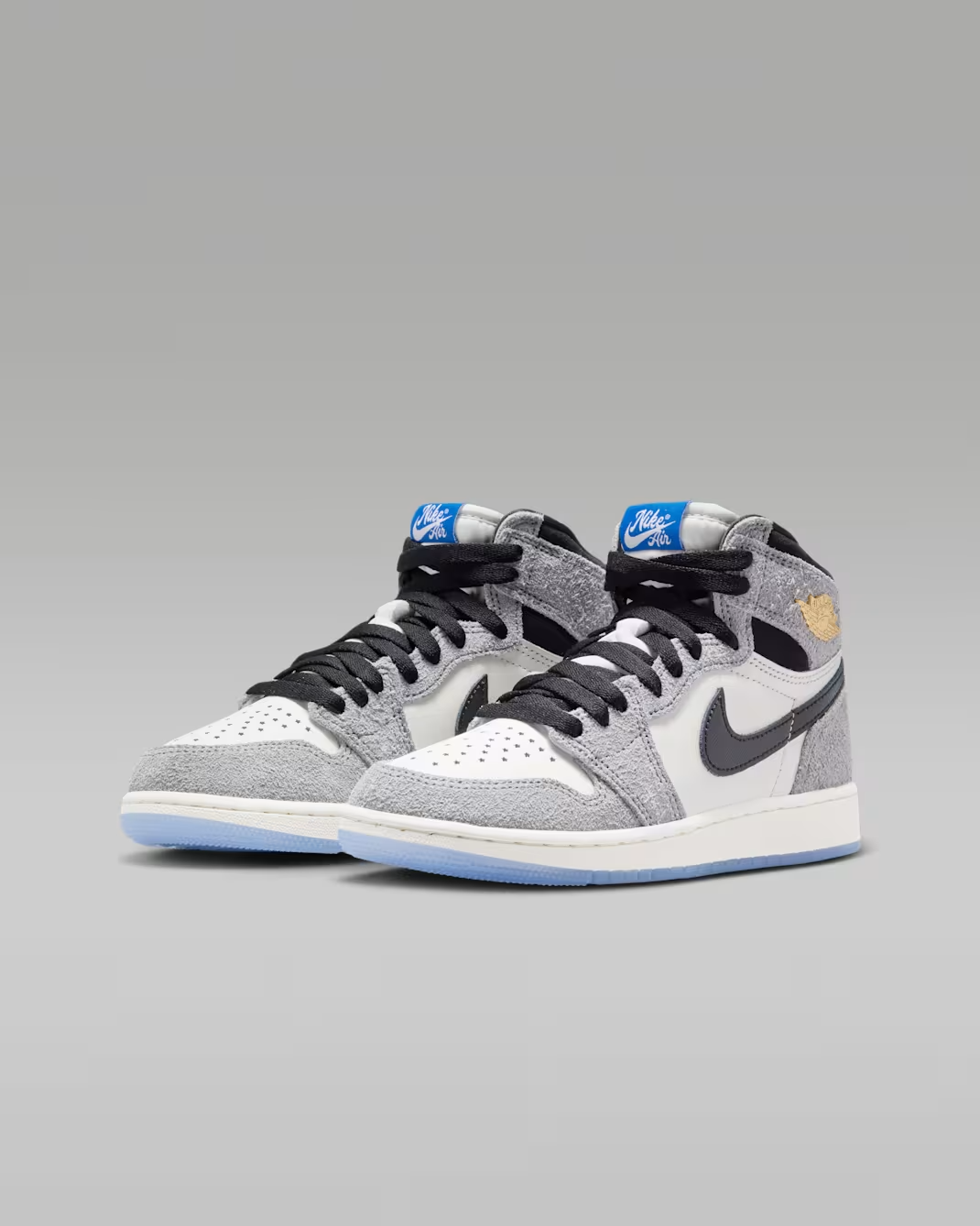FD1437-003 Nike GS Air Jordan 1 Retro High OG Cool Grey Sail