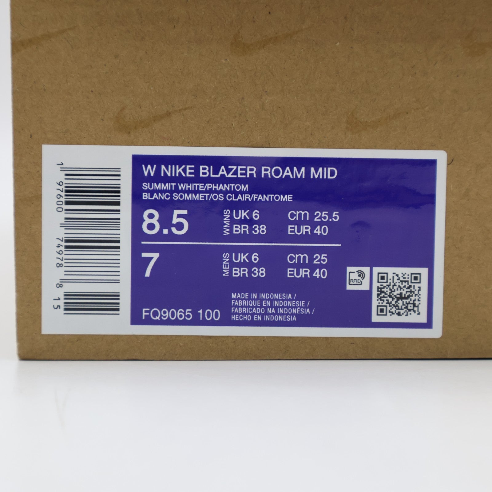 FQ9065-100 Nike Blazer Mid Roam Summit Light Bone University Gold (Women's)