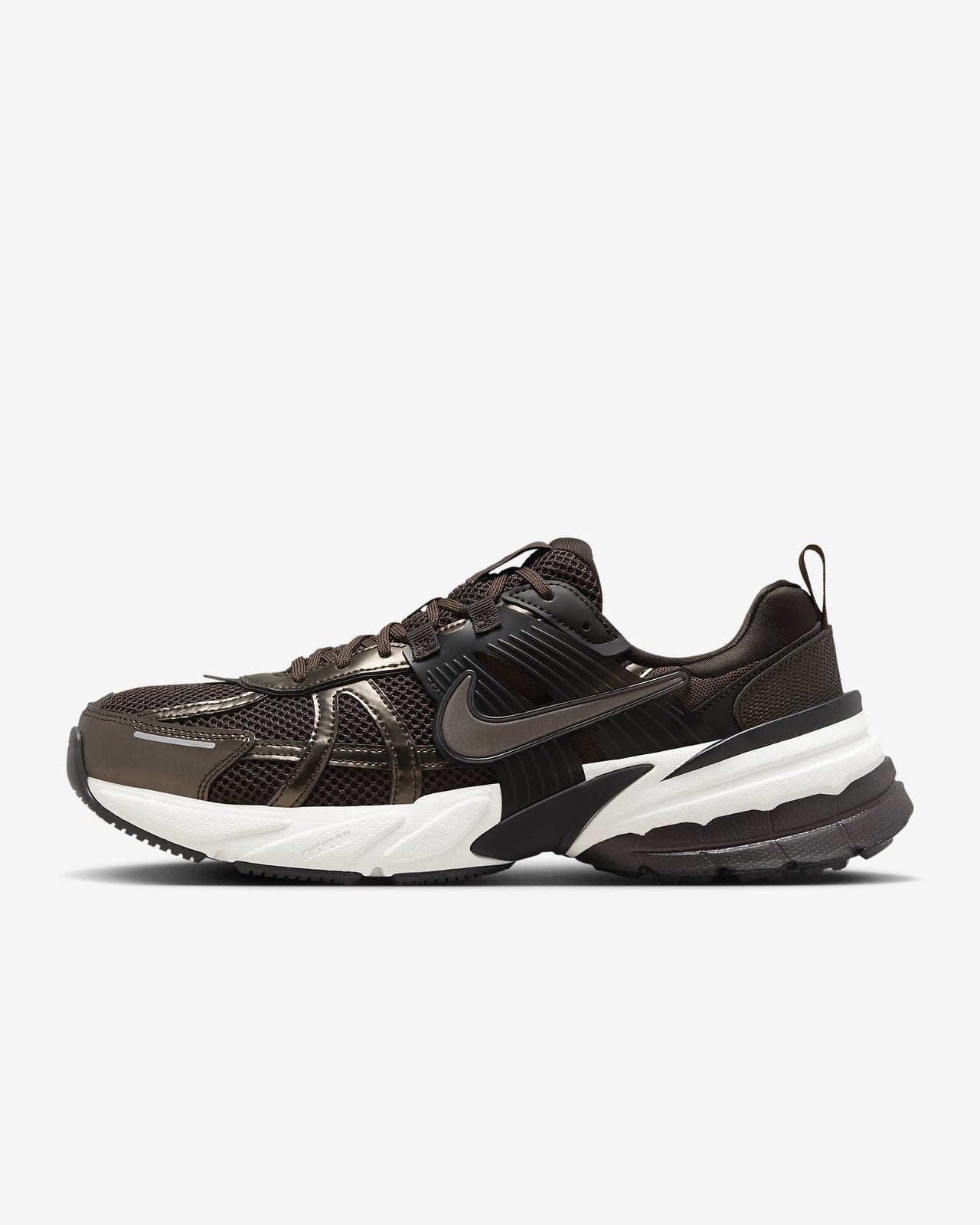 HJ4497-200 Nike V2K Run Velvet Brown White Black Baroque Brown (Men's)