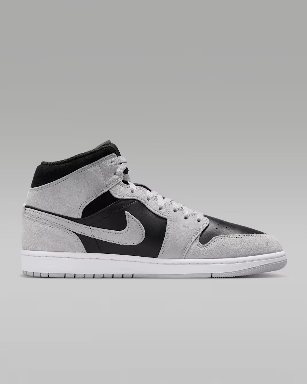 DQ8426-008 Nike Air Jordan 1 Mid "Smoke Grey/Black" (Men's)