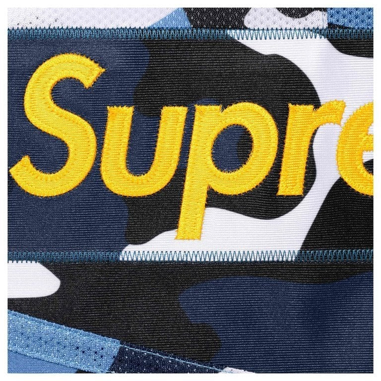 Supreme x Nike Football Jersey Blue Camo