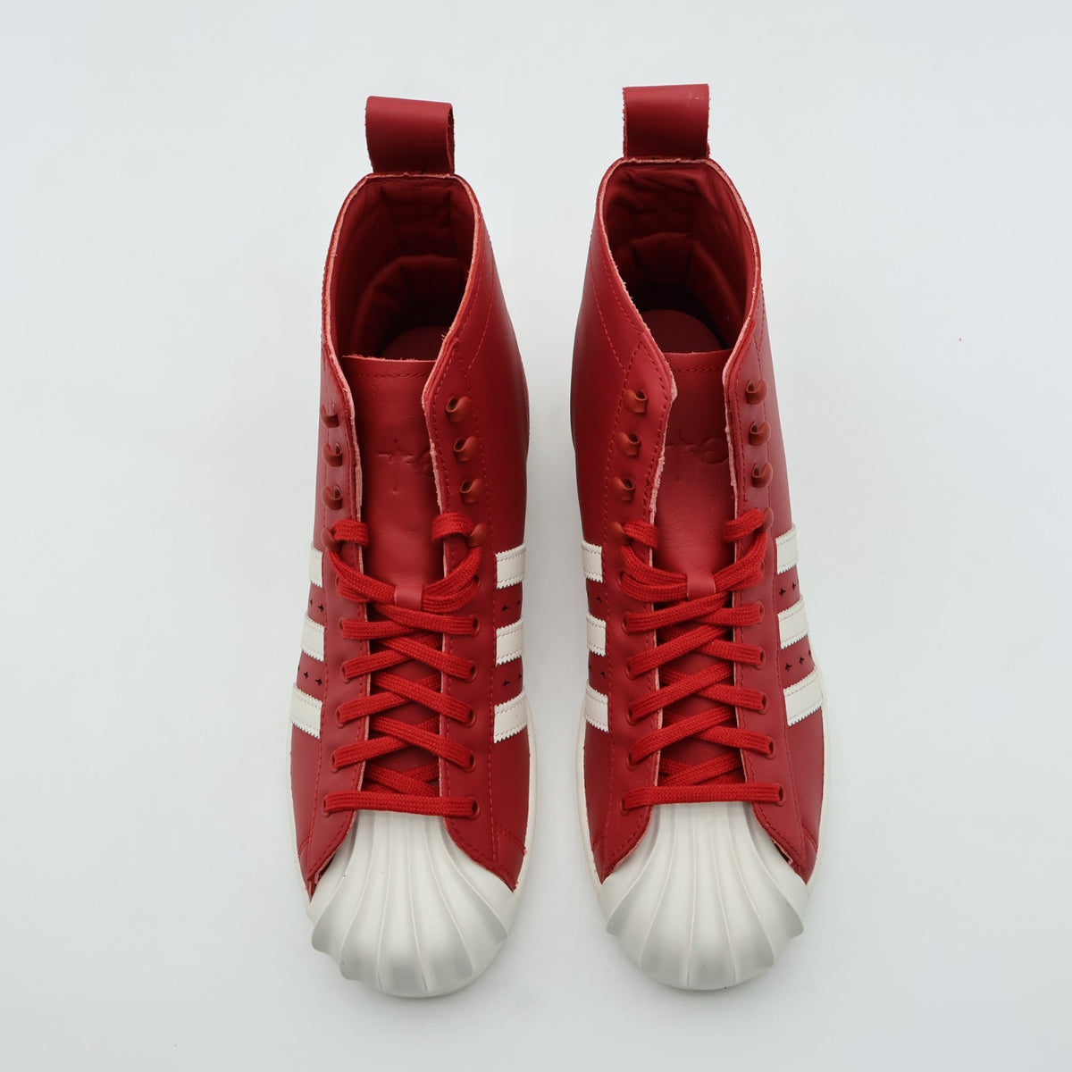 JP6518 THUG CLUB adidas Originals Superstar Boots Luxe Red Off White(Men's)