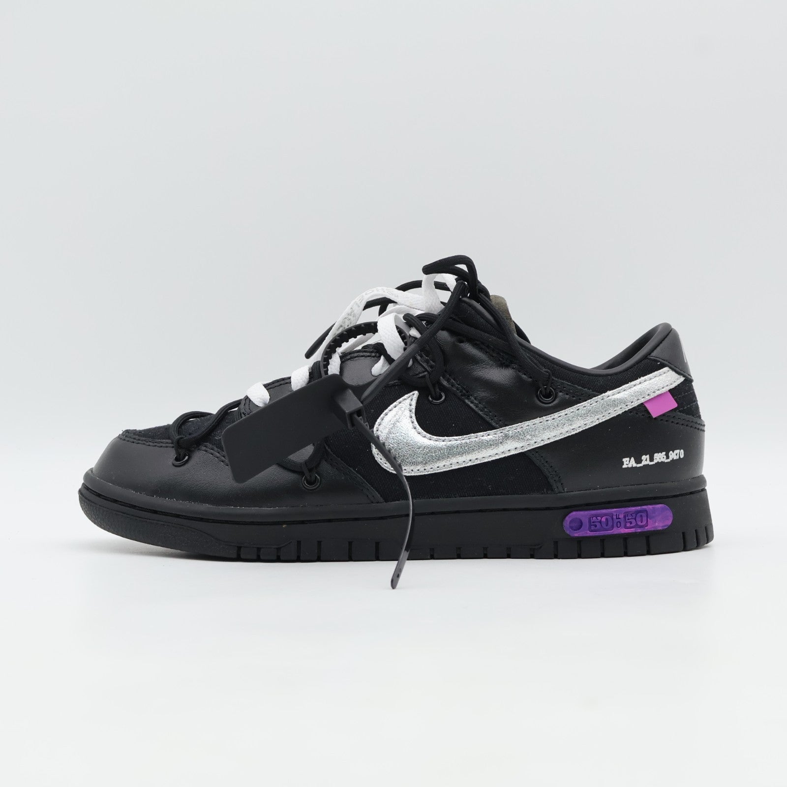 DM1602-001 Off-White Nike Dunk Low 1 OF 50 Black 50 (Men's)