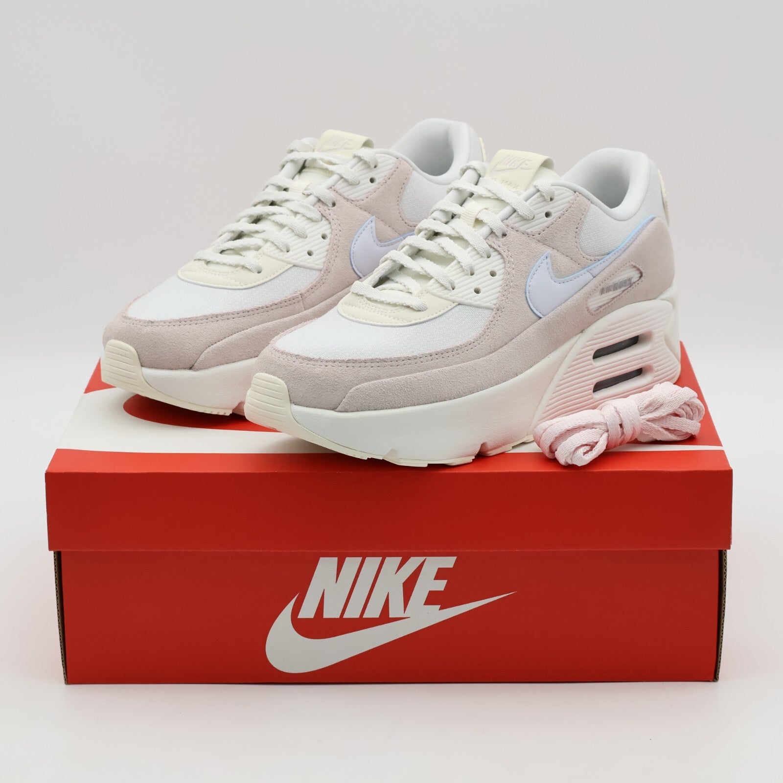 HV4367-025 Nike Air Max 90 LV8 SE Photon Dust Sail Light Soft Pink (Women's)