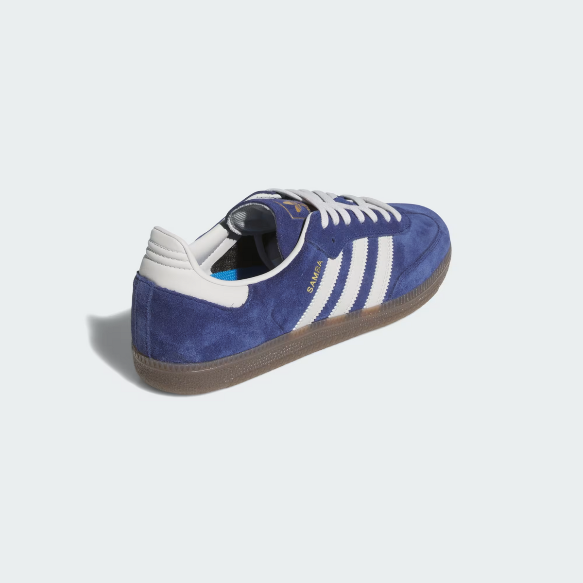 JP8523 adidas Originals Samba ADV Dark Blue Grey One Gum (Men's)