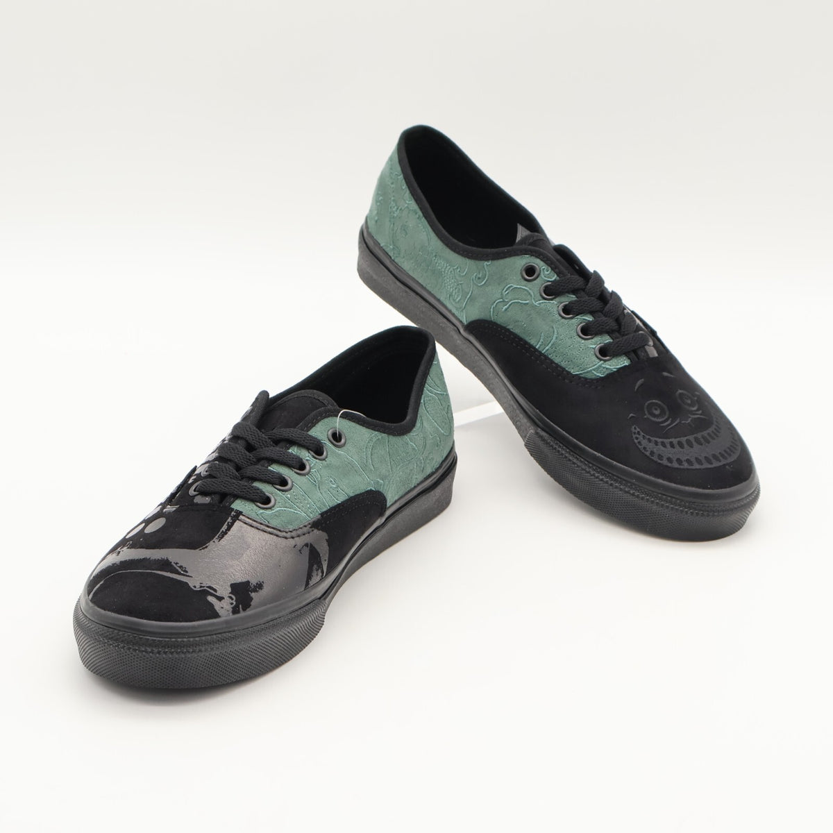 672904-0001 Rutsubo Vans Authentic Black Khaki Olive Green (Men's)