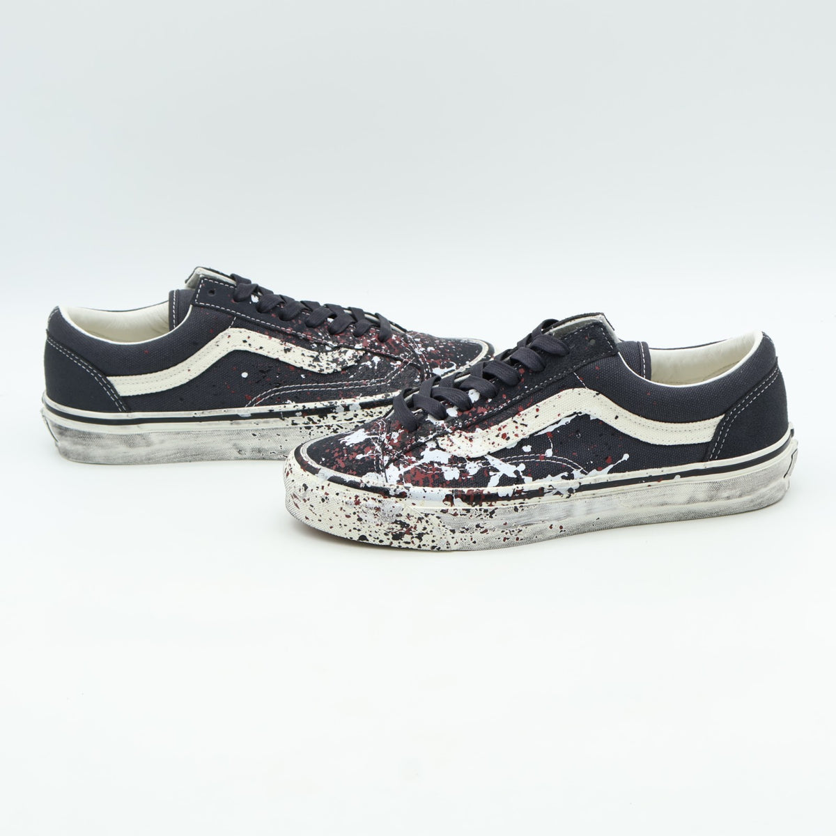 VN000D9RH91 VANS PREMIUM OLD SKOOL 36âPAINT SPLATTER CHARCOAL GREYâ