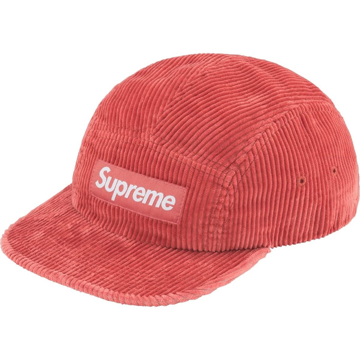 Supreme Corduroy Camp Cap Light Red