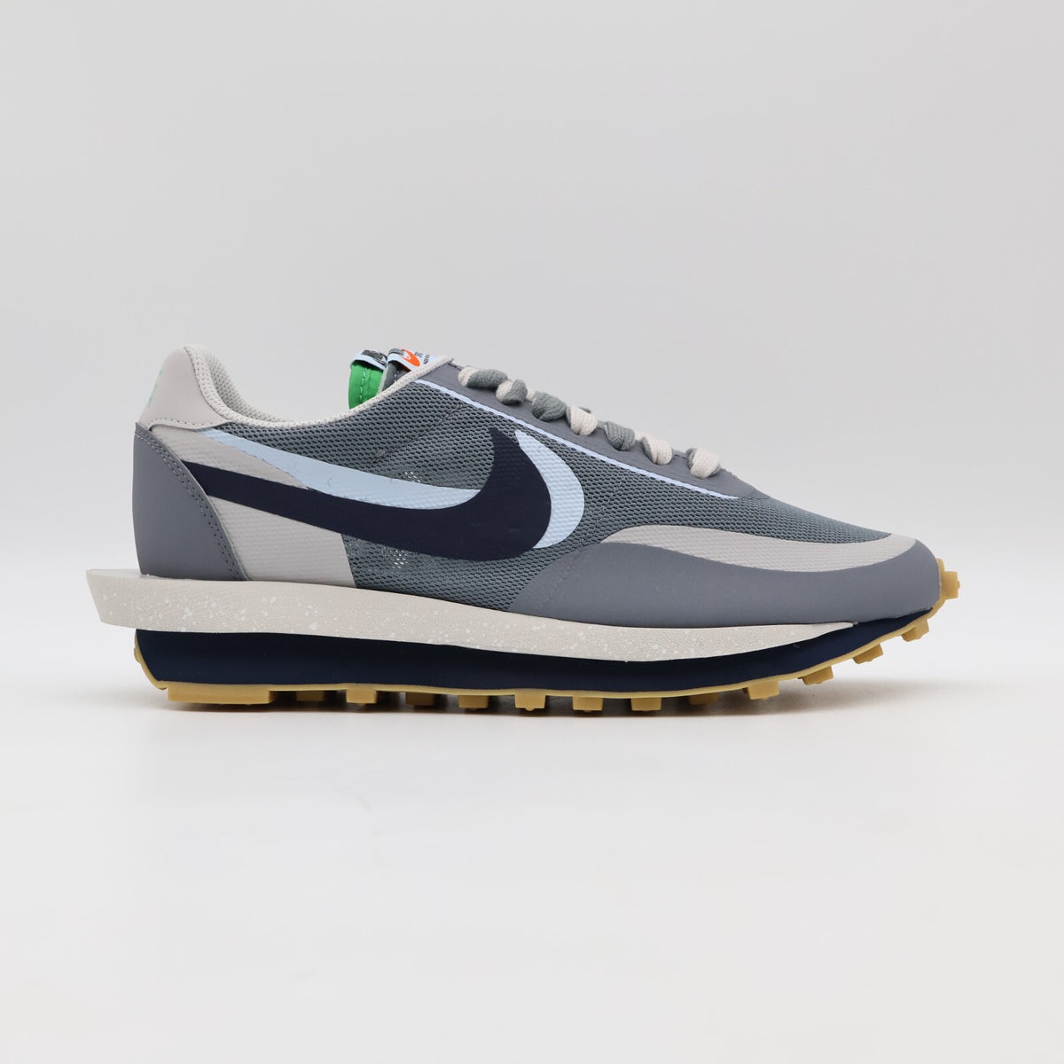 DH3114-001 CLOT x Sacai x Nike LD Waffle Grey Obsidian Cool Grey Navy Green