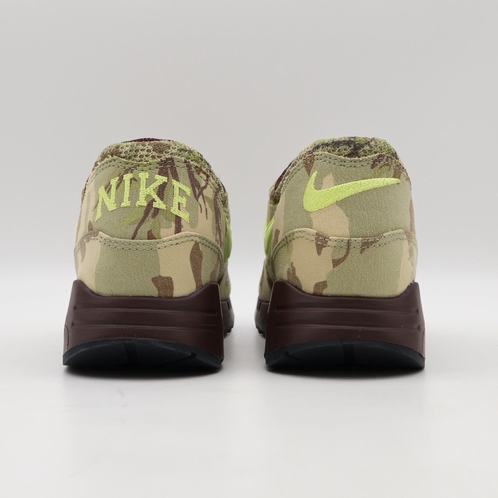 FN8358-200 Nike Air Max 1 â86 Camo and Light Lemon Twist (Men's)