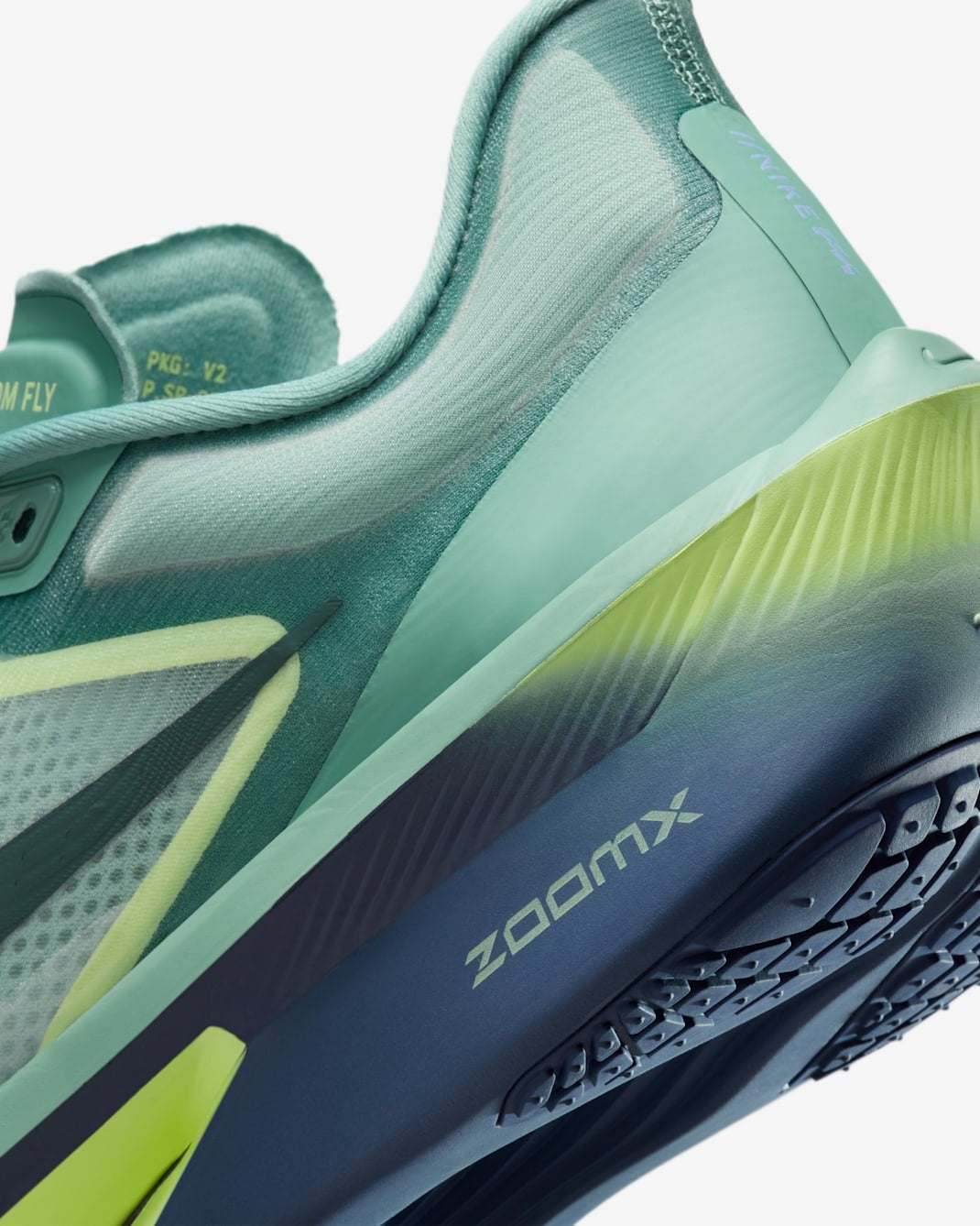 FN8454-003 Nike Zoom Fly 6 Cannon Light Silver Cobalt Bliss Seaweed (Men's)