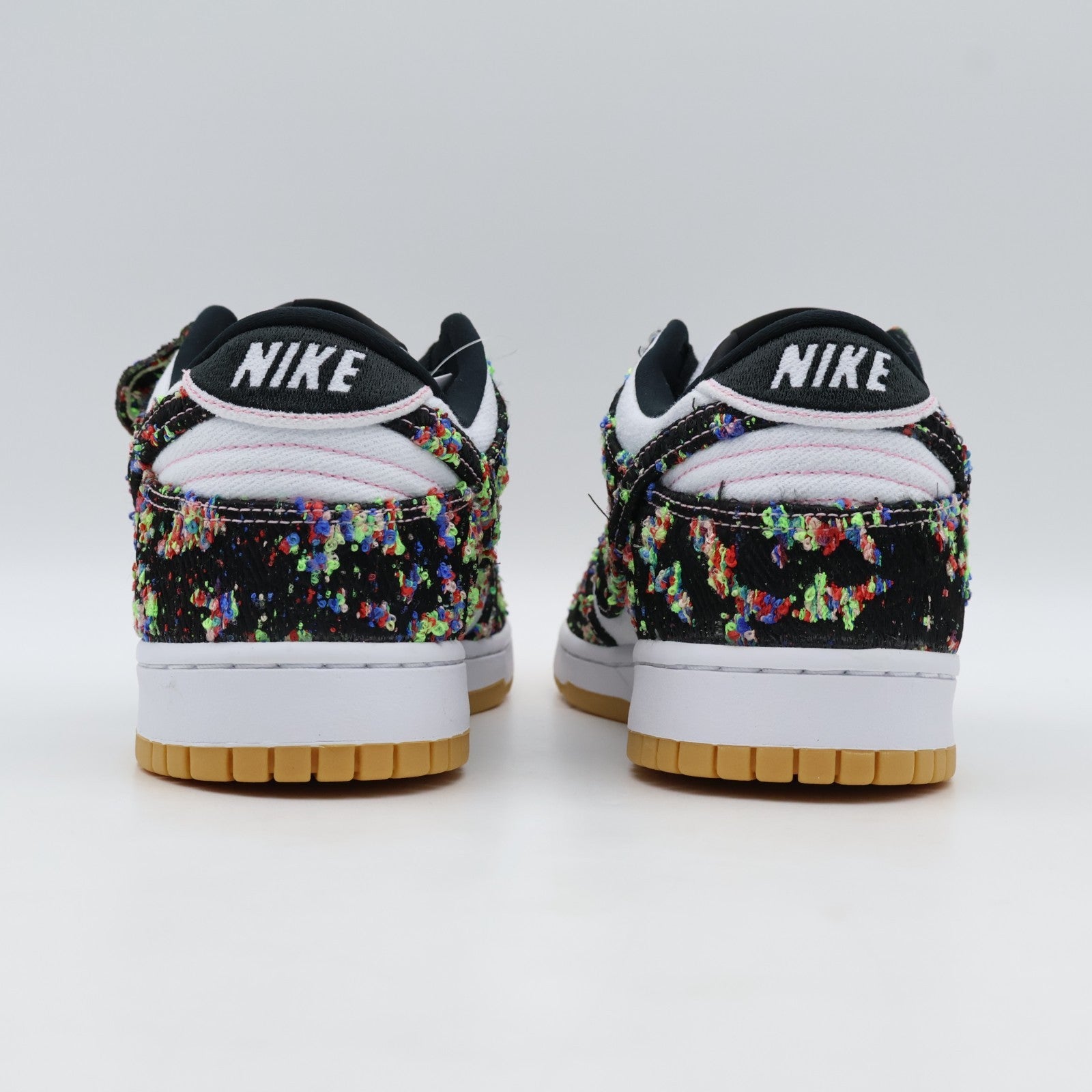 IB2263-100 Nike Dunk Low Panda White Gum Yellow (Men's)