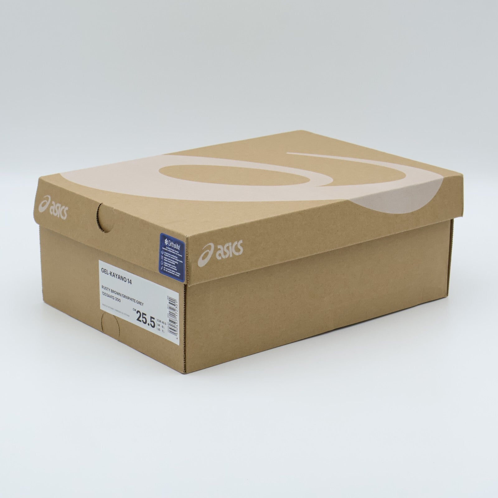 1203A412-200 Asics Gel-Kayano 14 Rusty Brown Graphite Grey (Men's)