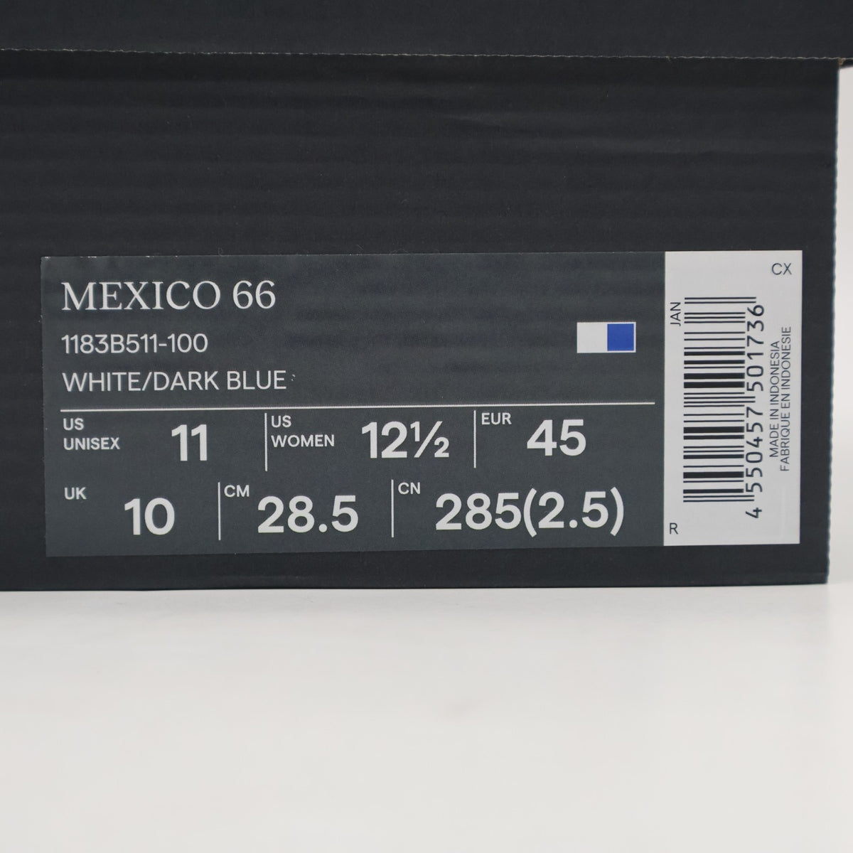 1183B511-100 Onitsuka Tiger MEXICO 66 WHITE (Men's)
