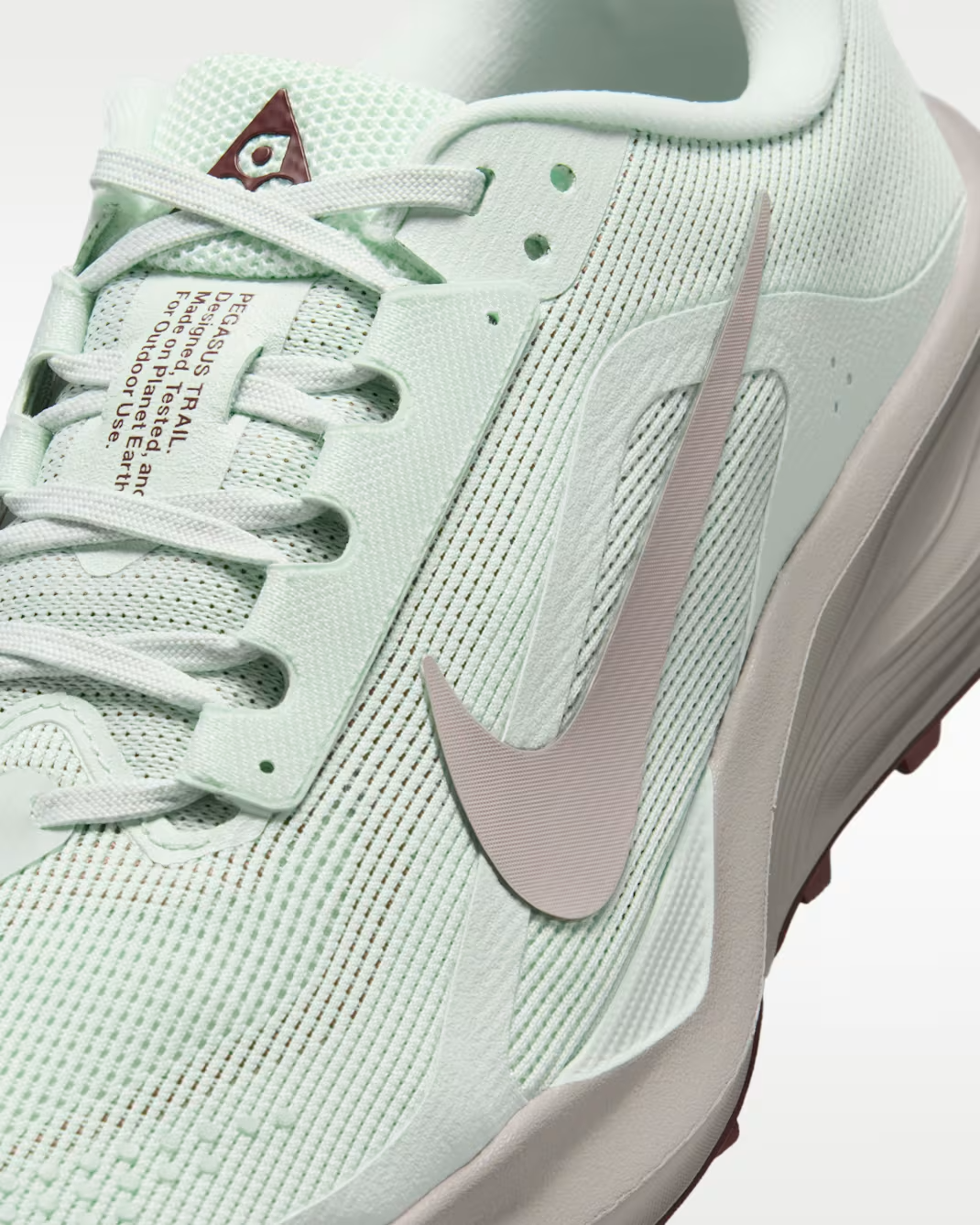 HV8121-302 Nike ACG Pegasus Trail "Barely Green/Silver Lilaclight Bone"(Women's)