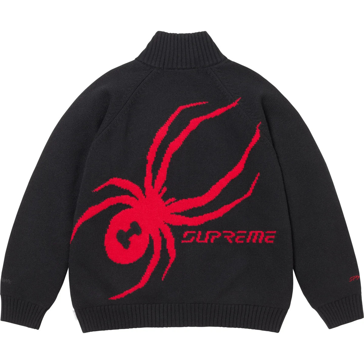 Supreme Spyder WINDSTOPPER Zip Up Sweater Black