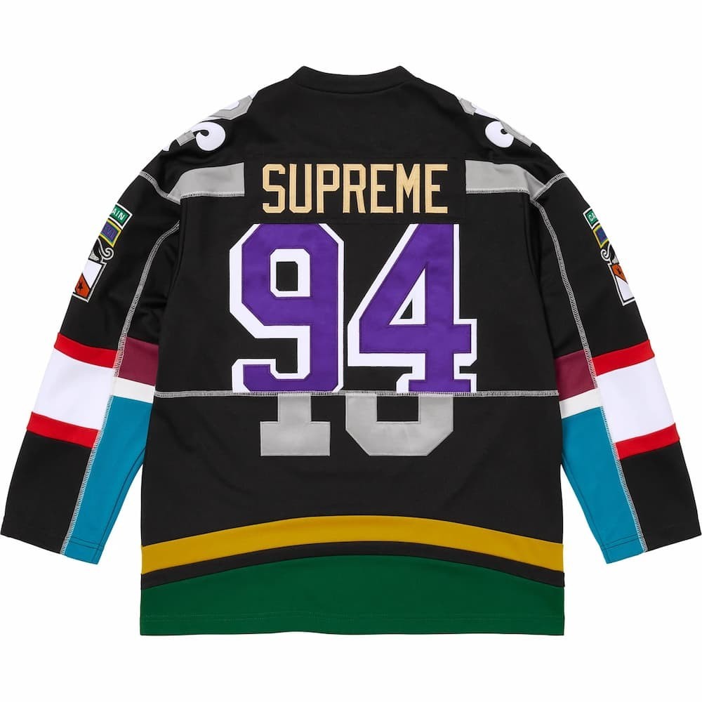 Supreme Paneled Hockey Jersey Black