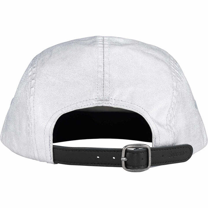 Supreme Washed Chino Twill Camp Cap Silver