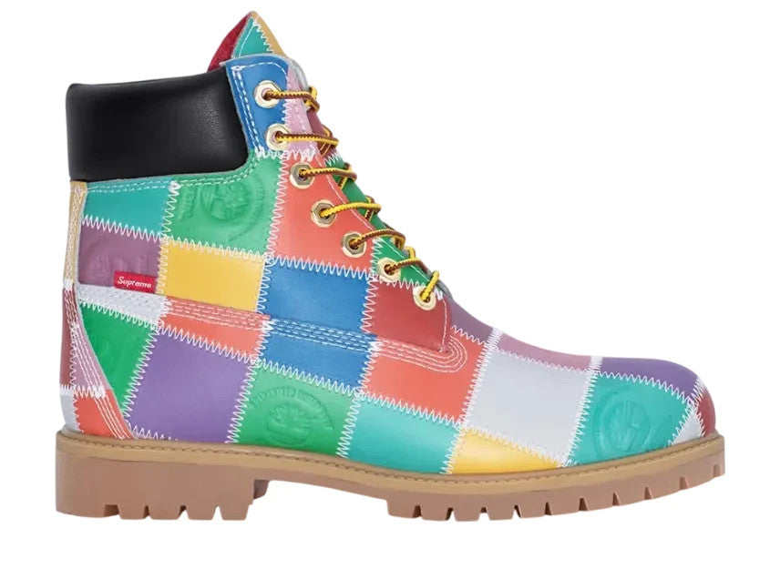 TB0A5TBZA6B Supreme Timberland Patchwork 6 Inch Premium Boot Multicolor (Men's)