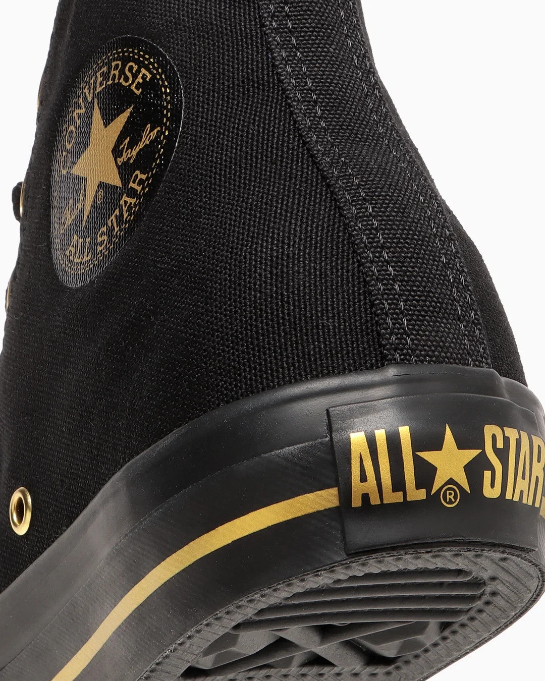 31316632 Converse All Star Goldstripe Z Hi Black Black (Men's)