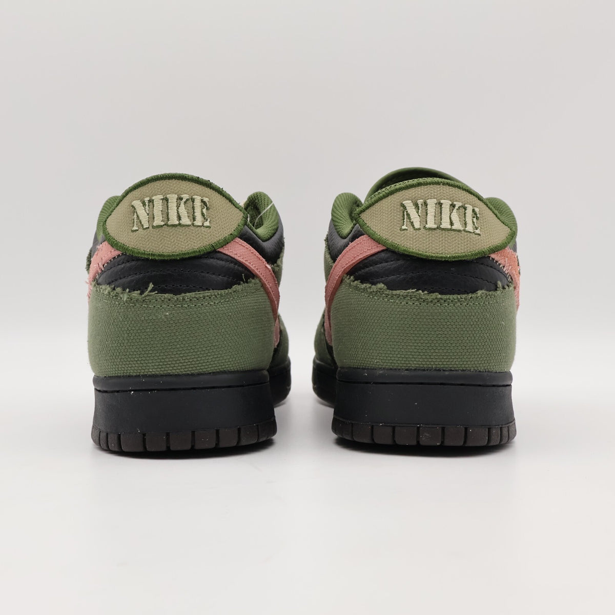 IB2256-300 Nike Dunk Low Retro LTD Army Olive Black Velvet Brown Rust (Men's)