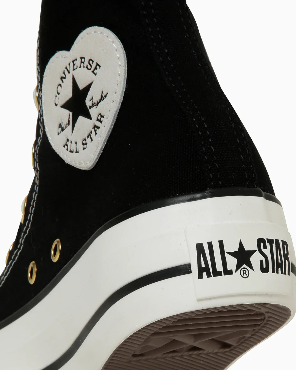 31315781 Converse  All Star PLTS Heartpoint Hi Black (Women's)