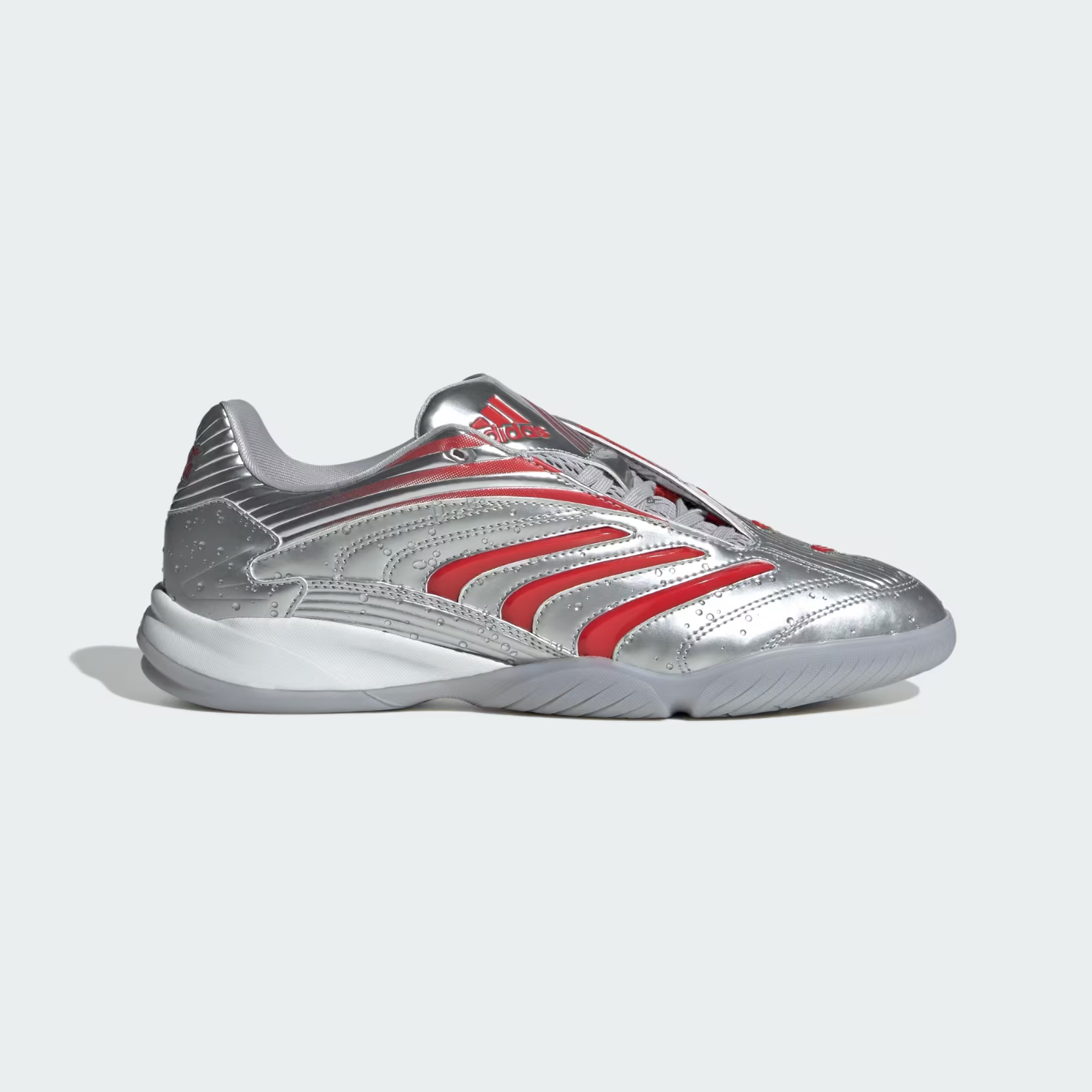 KH6906 Coca-Cola Ã adidas Predator Sala "Silver Metallic/None/Grey Two" (Men's)
