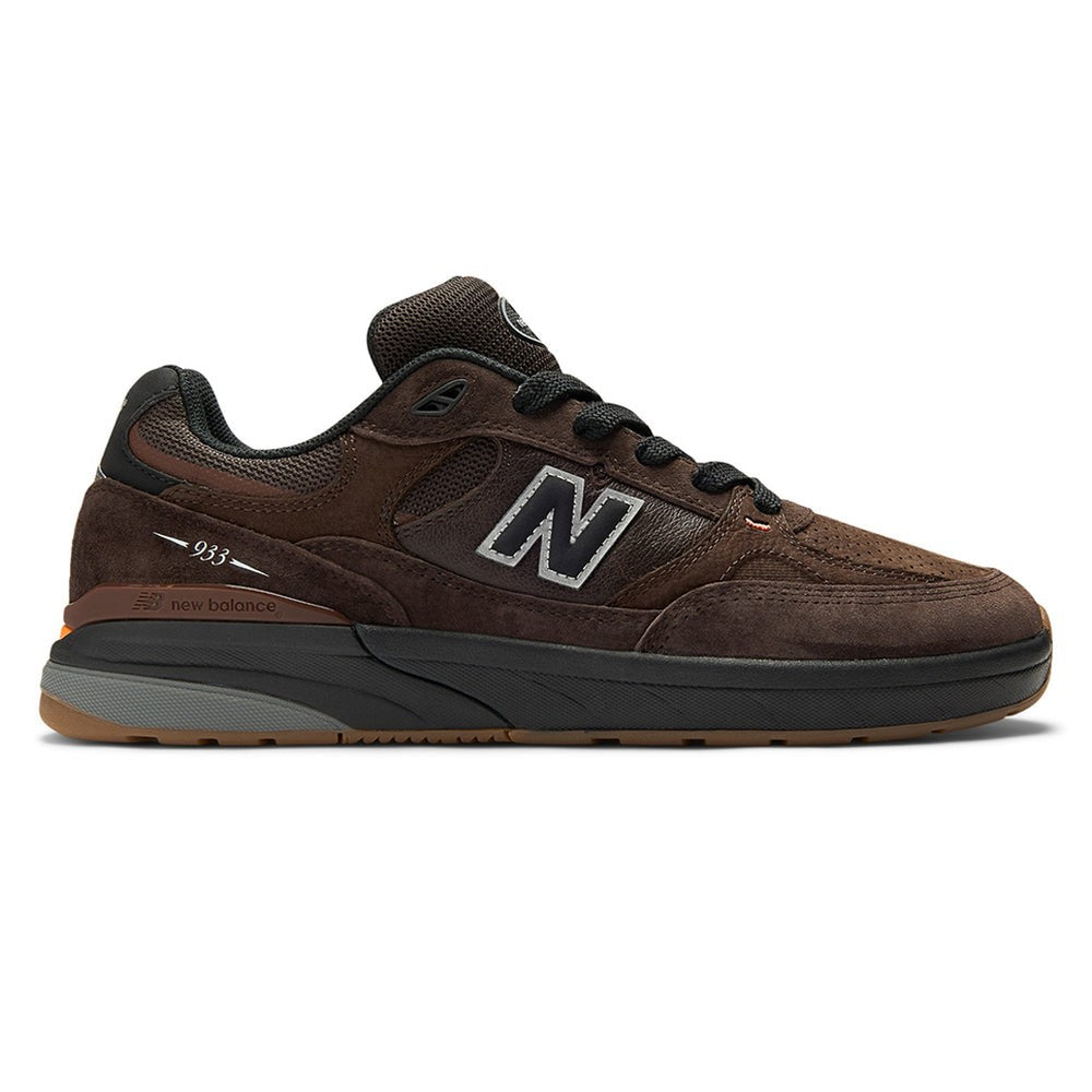 NM933BAR Andrew Reynolds New Balance NB Numeric 933 Brown Black(Men's)
