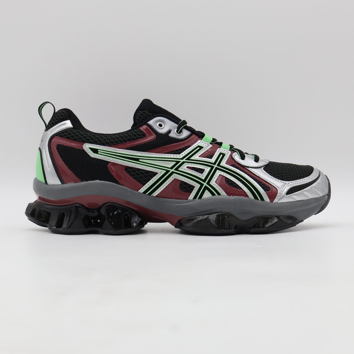 1203A270-027 Asics Gel-Quantum Kinetic Graphite Grey Brisket Red (Men's)