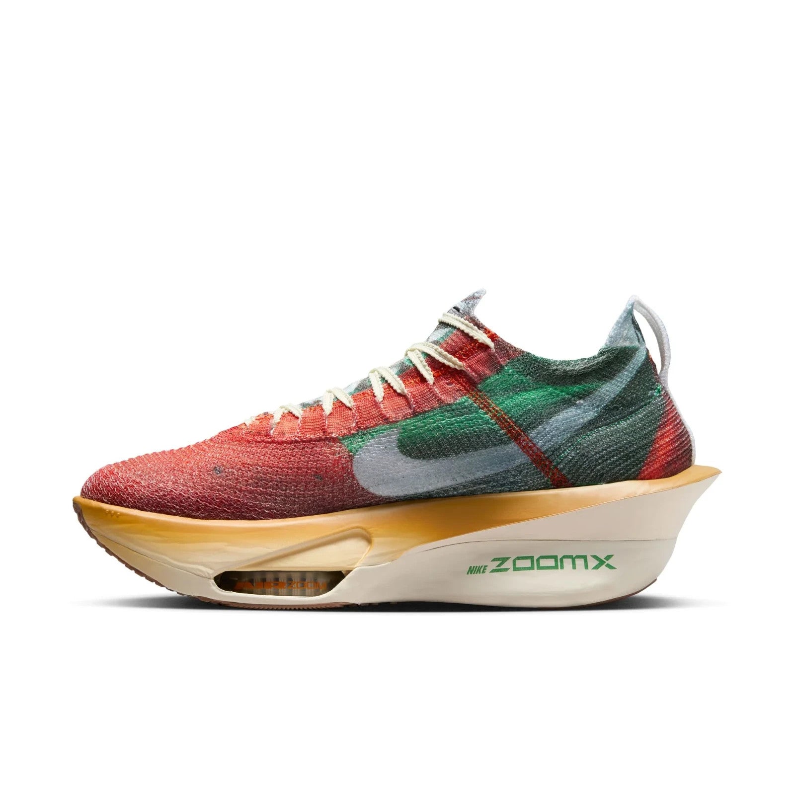 IH3575-999 Nike ZoomX AlphaFly 3 Multi-Color Starfish Aloe Verde Clear (Men's)