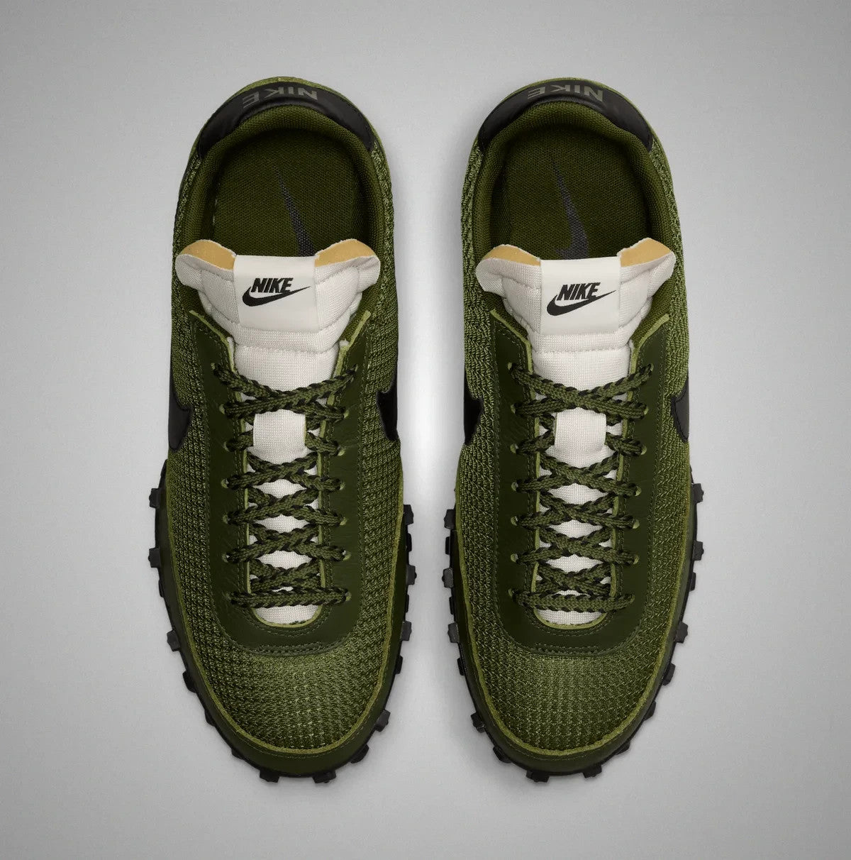 IM8673-301 Nike Waffle Racer SE "Legion Green/Sail" (Men's)