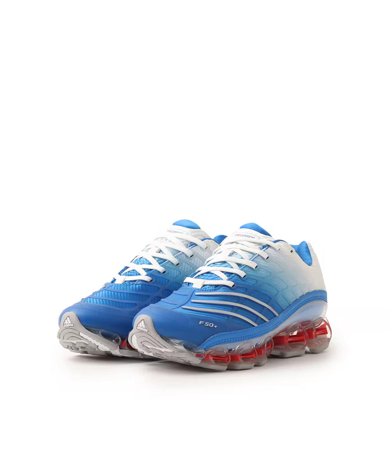 JR4632 adidas Originals Megaride F50 Blue Bird Silver Metallic Footwear (Men's)