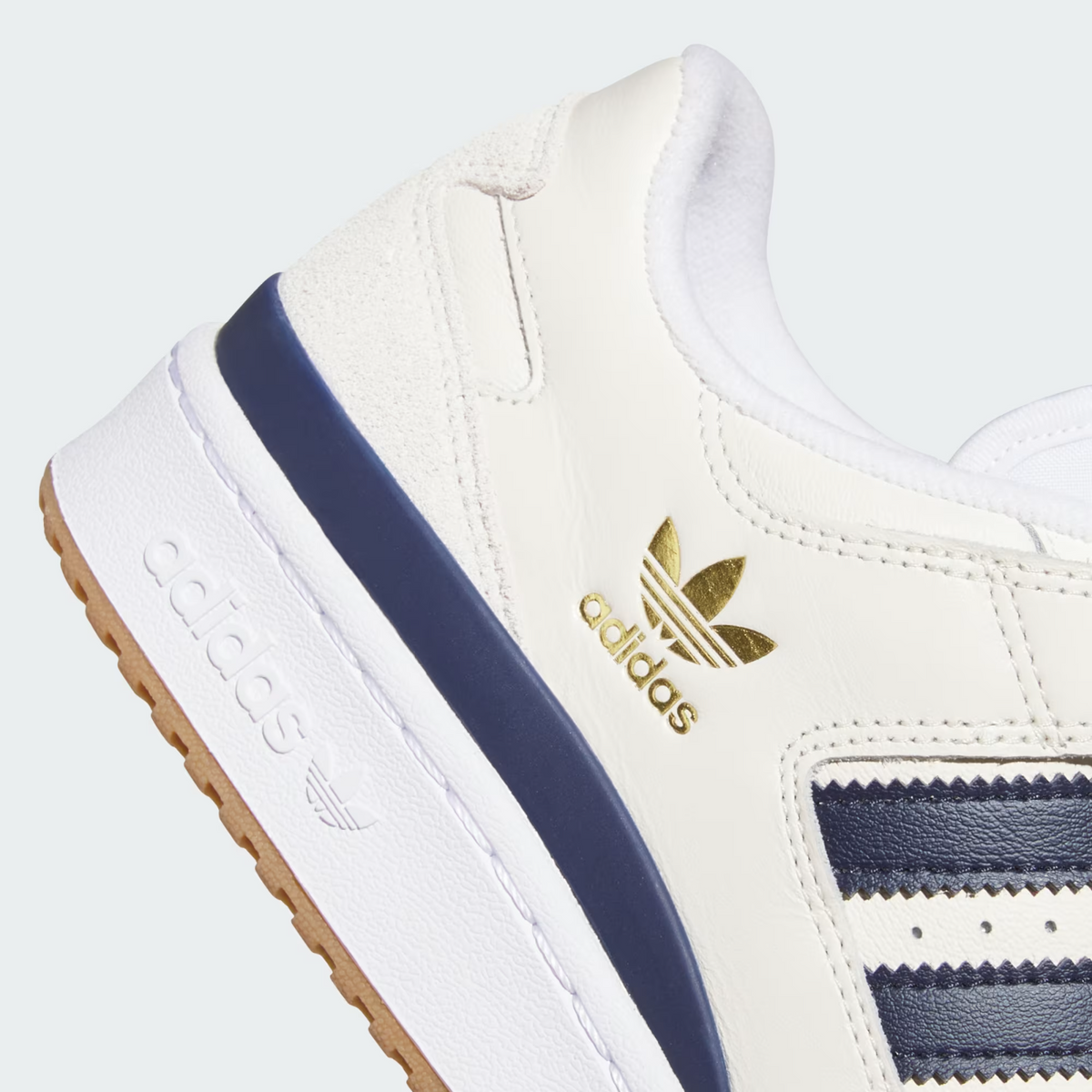 HQ9422 adidas Forum Low Chalk White Collegiate Navy (Men's)