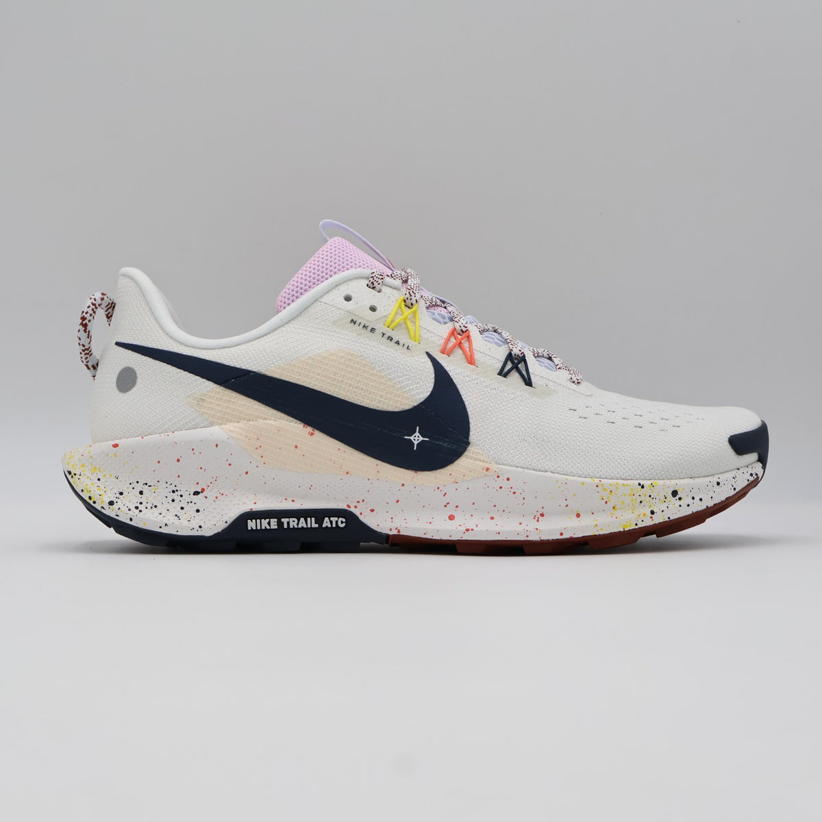 DV3864-102 Nike Pegasus Trail 5 Summit White Football Grey Pink Foam (Men's)