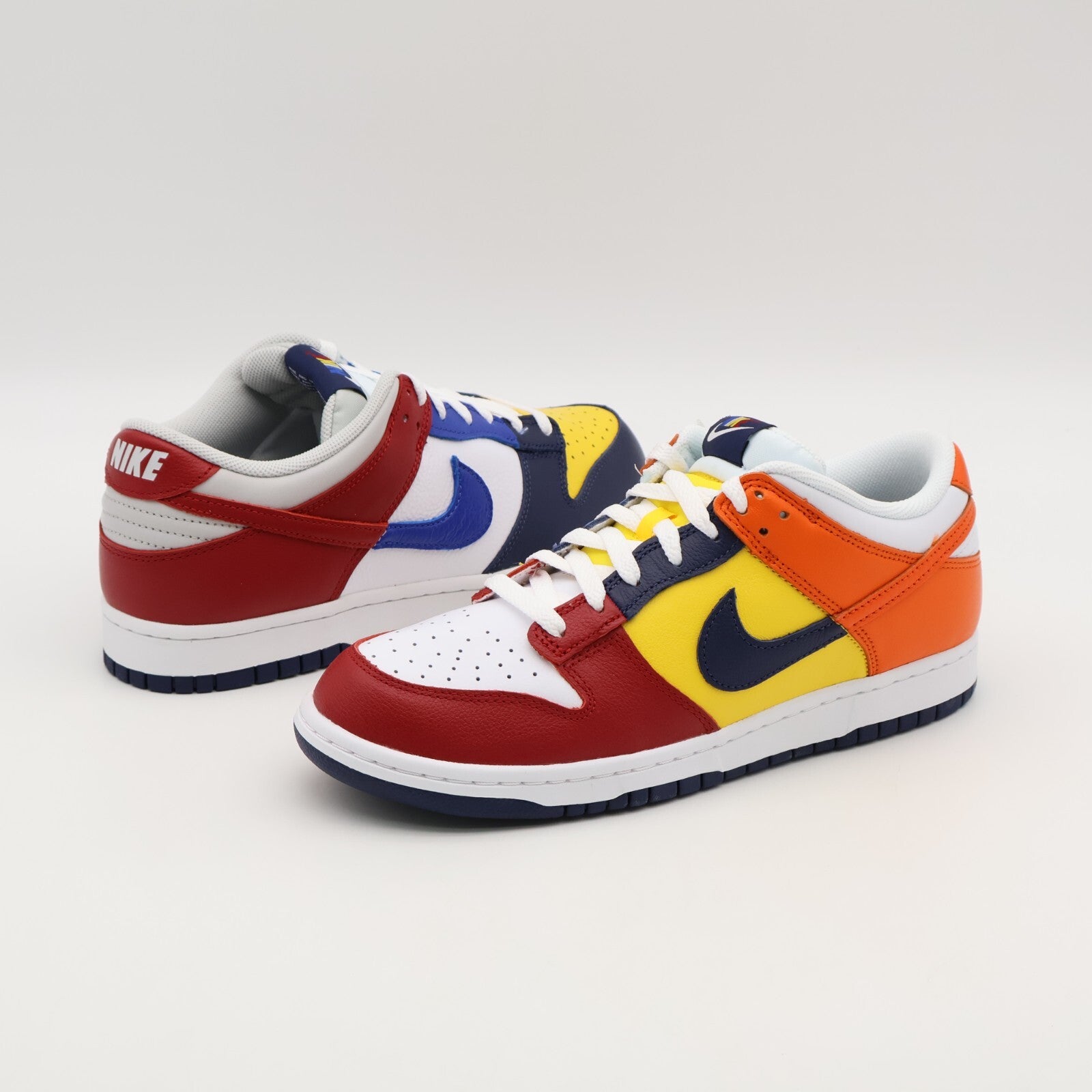 IB2051-400 Nike Dunk Low CO.JP What The Midnight Navy and Varsity Red (Men's)