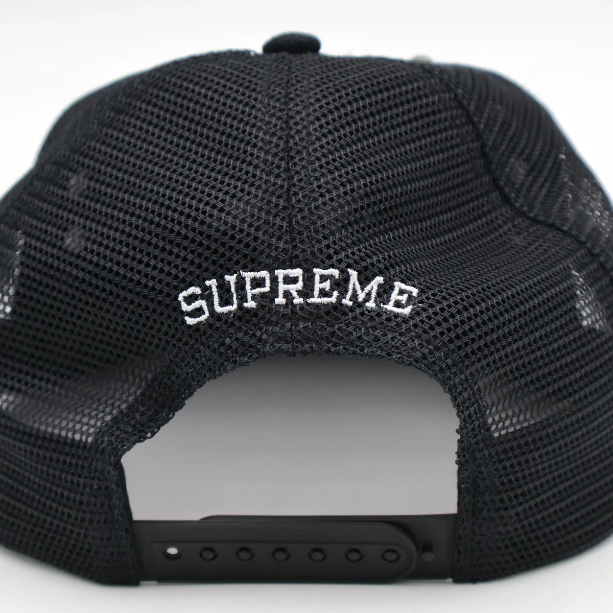 Supreme B.B. Simon Studded Canvas 5-Panel Black