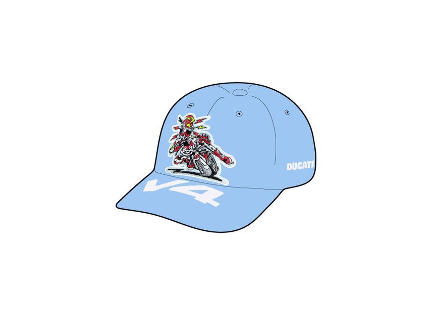 Supreme Ducati 6-Panel Blue