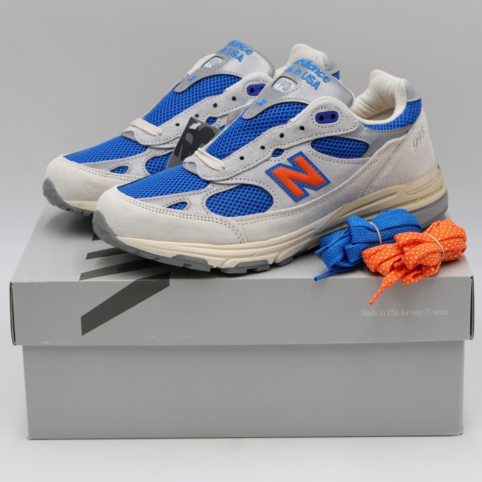 U993MS KITH Ã New Balance 993 Madison Square Garden Ancient Scroll (Men's)