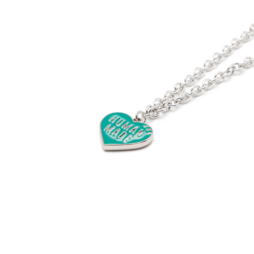 HUMAN MADE Heart Necklace Green HM29GD157