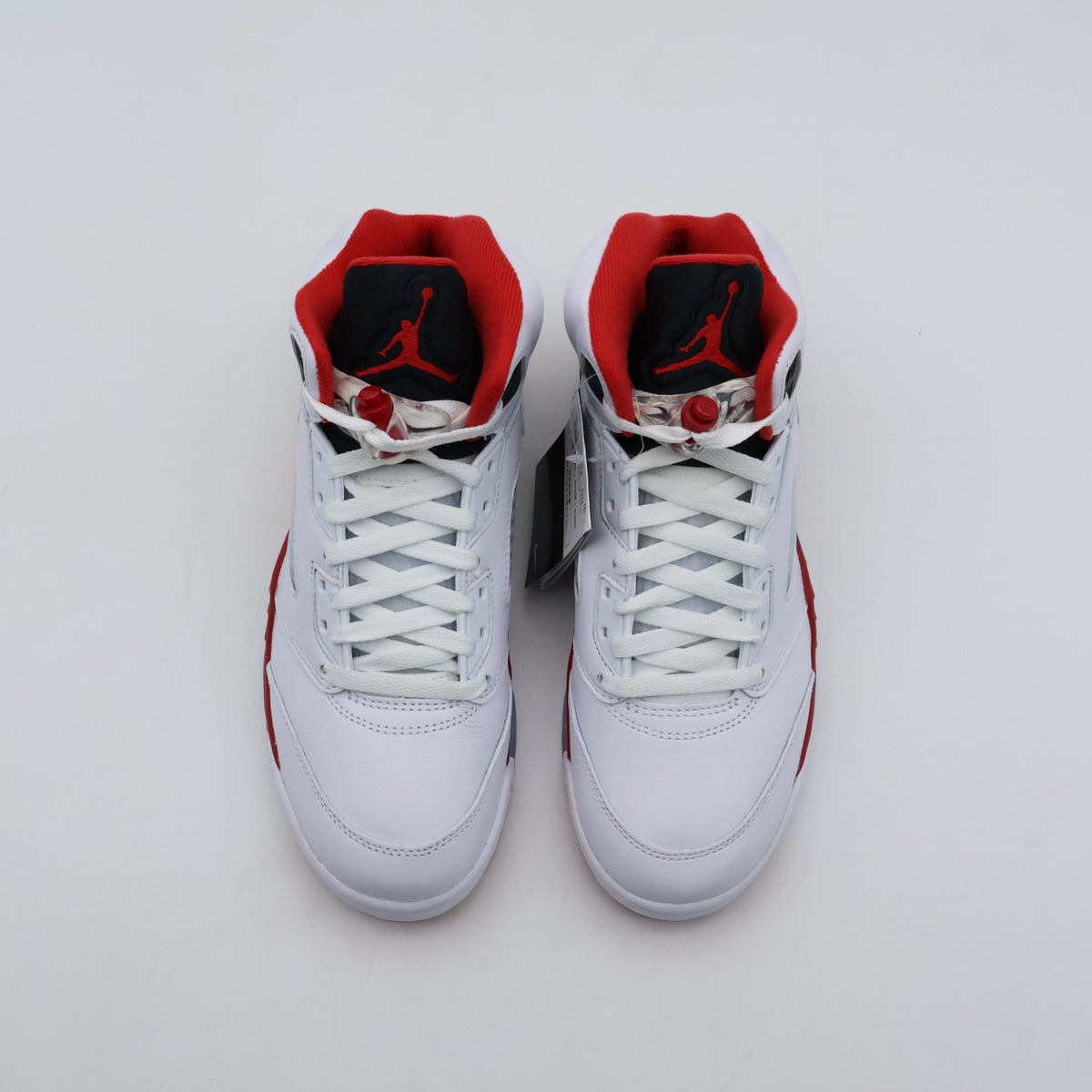 HQ7978-101 Nike Air Jordan 5 Retro OG Fire Red Black Tongue 2025 (Men's)