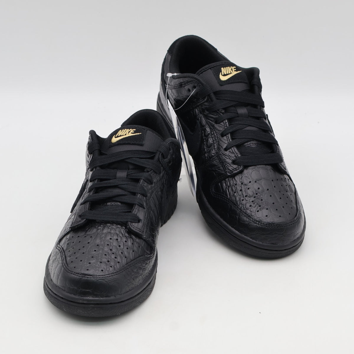 HV4388-001 Nike Dunk Low Crocodile Black (Women's)