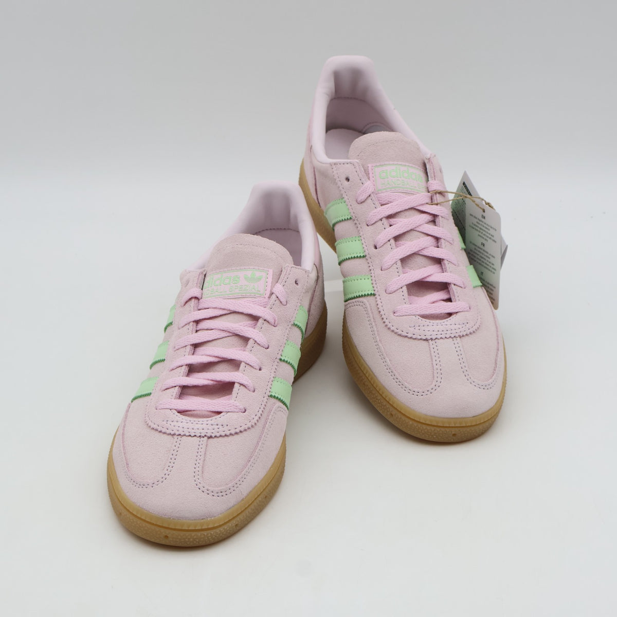 JR3640 adidas Originals  Handball Spezial Almost Pink Semi Green Spark (Women's)