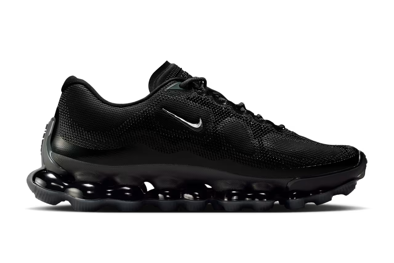 IQ8601-001 fragment design Nike Air Liquid Max Black (Men's)