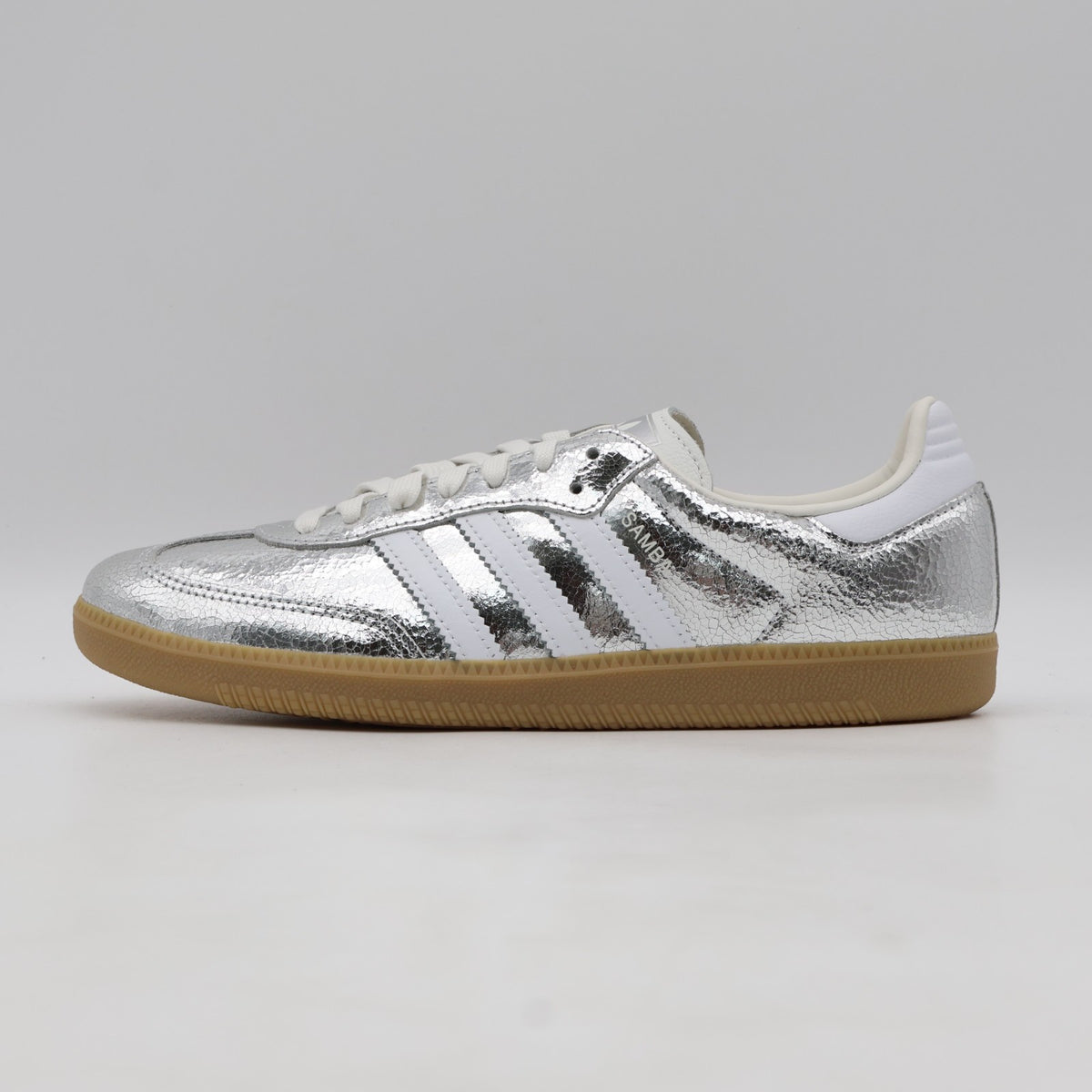 JR0035 adidas Originals Samba OG Metallic Silver (Women's)