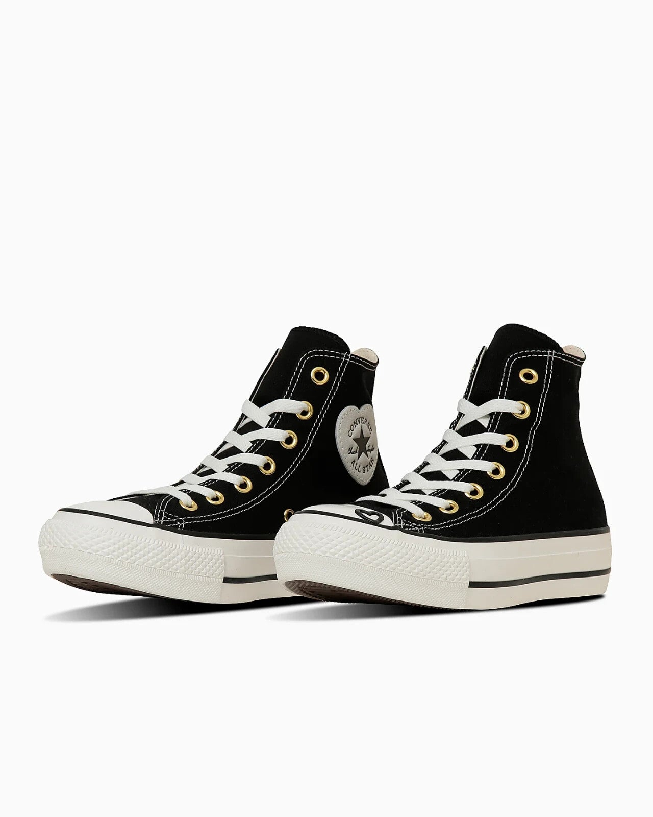 31315781 Converse  All Star PLTS Heartpoint Hi Black (Women's)