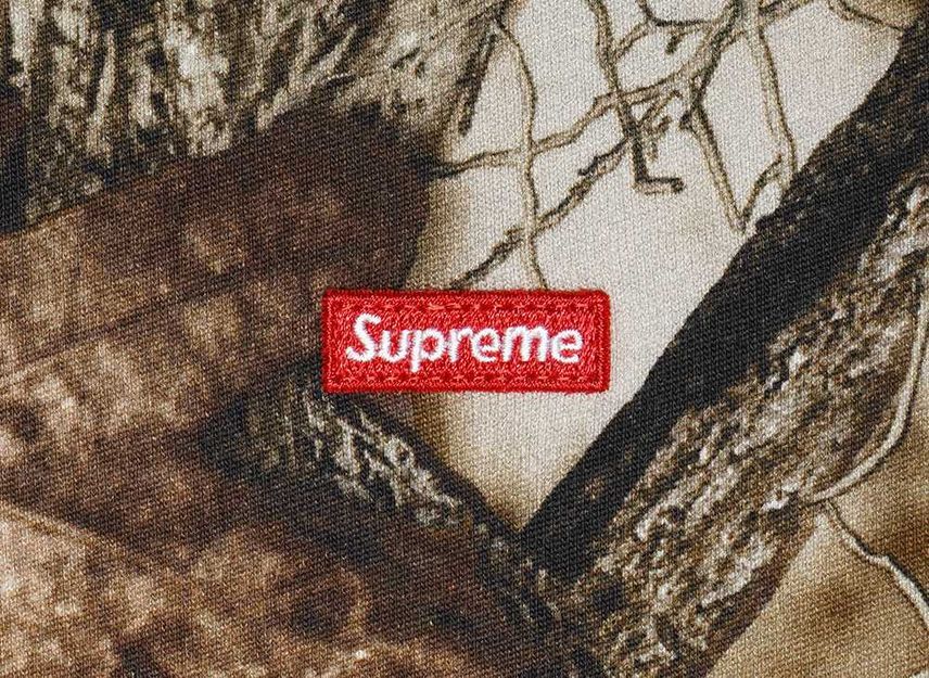 Supreme Small Box Tee Camo