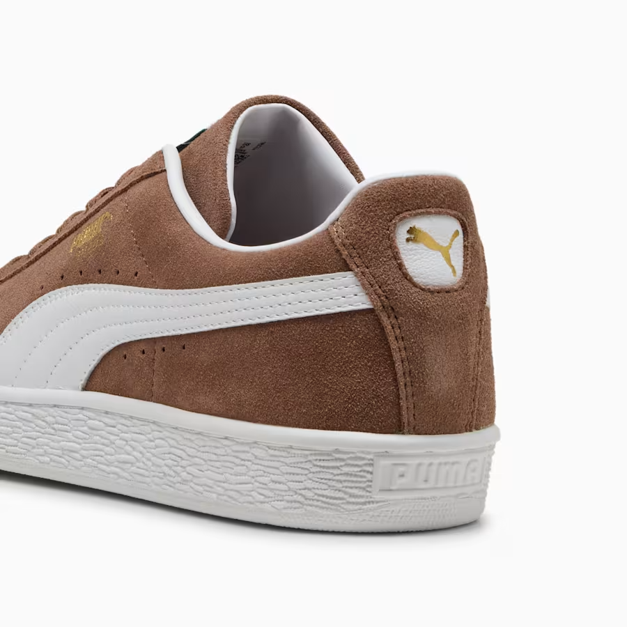 399781-41 Puma Suede Classic "Haute Coffee/PUMA White" (Men's)